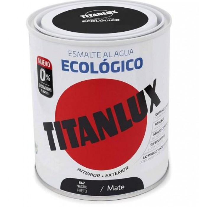 TITANLUX - ECOLOGICO 567 REPULINI MAT - 750ml - BLACK - 387896 TITANLUX - ECOLOGICO 567 REPULINI MAT - 750ml - BLACK - 387896