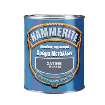 HAMMERITE - SATIN - 750ML - DARK GREY - 039046 HAMMERITE - SATIN - 750ML - DARK GREY - 039046
