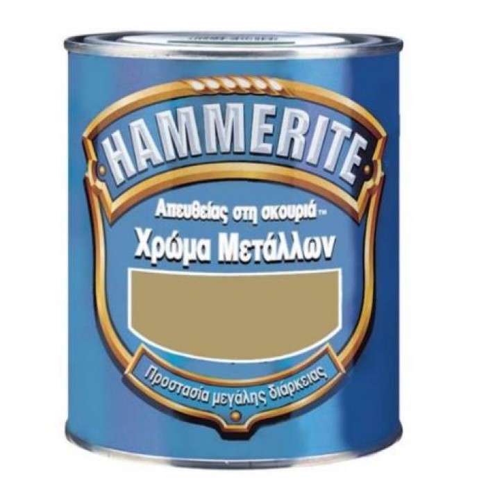 HAMMERITE - METALLIC - 750ML - GOLD - 039015 HAMMERITE - METALLIC - 750ML - GOLD - 039015