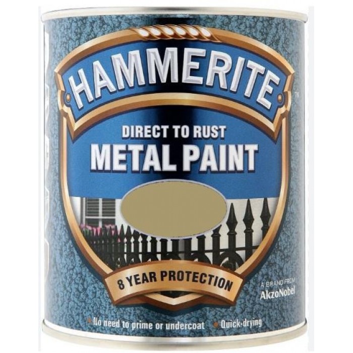 HAMMERITE - GLOSSY - 750ML - GOLD - 023076 HAMMERITE - GLOSSY - 750ML - GOLD - 023076