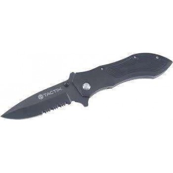 TACTIX Multipurpose knife Inox Black with metal handle-475115