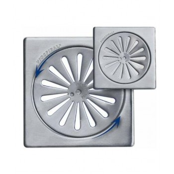 VIOSPIRAL - ΑΝΟΞΕΙΔΩΤΗ ΣΧΑΡΑ ΔΑΠΕΔΟΥ ΜΕ ΜΕΓΕΘΟΣ - 12X12ΕΚ. - ΑΣΗΜΙ - 15-1365/S VIOSPIRAL - ΑΝΟΞΕΙΔΩΤΗ ΣΧΑΡΑ ΔΑΠΕΔΟΥ ΜΕ ΜΕΓΕΘΟΣ - 12X12ΕΚ. - ΑΣΗΜΙ - 15-1365/S