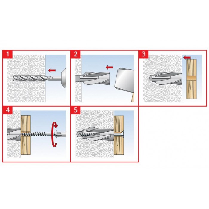 FISCHER - GB8 - 25ΤΜΧ - 50491 FISCHER - GB8 - 25ΤΜΧ - 50491