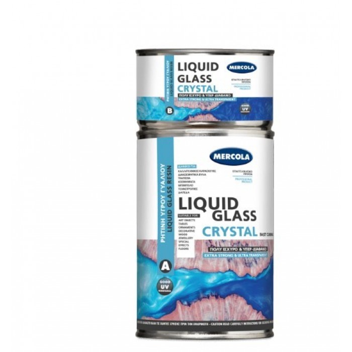 MERCOLA - LIQUID GLASS CRYSTAL - 1Kg - ΣΕΤ - 018896 MERCOLA - LIQUID GLASS CRYSTAL - 1Kg - ΣΕΤ - 018896