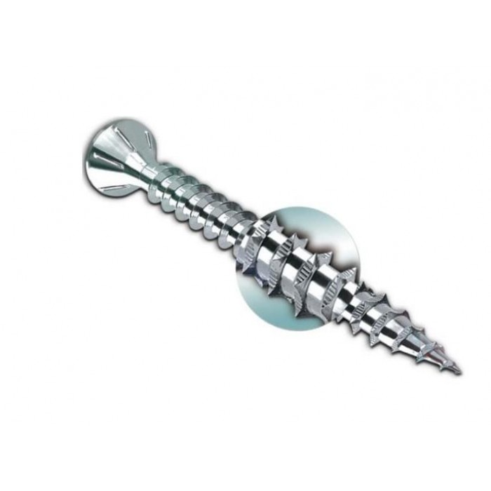 FISCO - 4.0X45 NEW STAR POZI SCREWS WITHOUT MILLING GALVANIZED 500PCS - 28180 FISCO - 4.0X45 NEW STAR POZI SCREWS WITHOUT MILLING GALVANIZED 500PCS - 28180