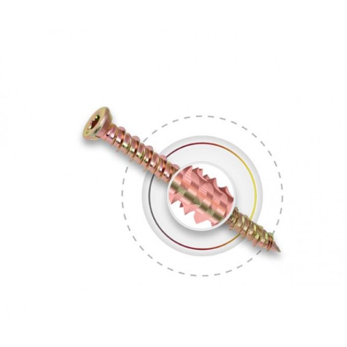 FISCO - 7.5X112 CEMENT SCREWS IRIDIUM STARTECH BETON CUTTERS T30 - 27780 FISCO - 7.5X112 CEMENT SCREWS IRIDIUM STARTECH BETON CUTTERS T30 - 27780
