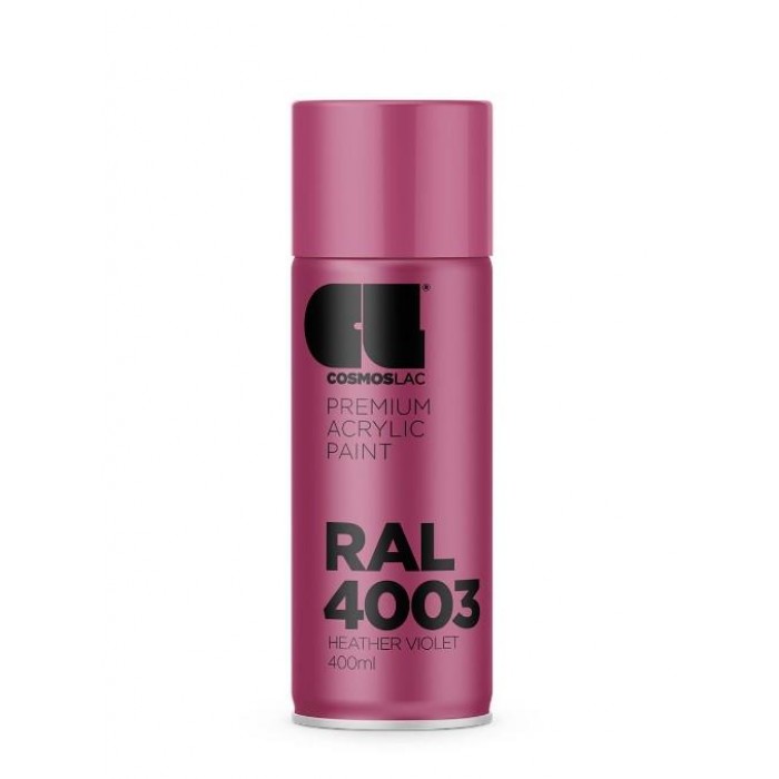 COSMOS LAC - ACRYLIC Νo.468 - 400ml RAL - HEATHER VIOLET 4003 - 144685 COSMOS LAC - ACRYLIC Νo.468 - 400ml RAL - HEATHER VIOLET 4003 - 144685