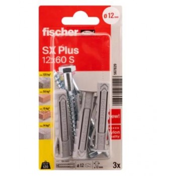 FISCHER - SX PLUS 12X60 S K ΒΥΣΜΑ/ΒΙΔΑ BLISTER - 3TMX - 567829 FISCHER - SX PLUS 12X60 S K ΒΥΣΜΑ/ΒΙΔΑ BLISTER - 3TMX - 567829