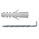 FISCHER - NYLON PLUG / CORNER - 8PCS - 14873 FISCHER - NYLON PLUG / CORNER - 8PCS - 14873