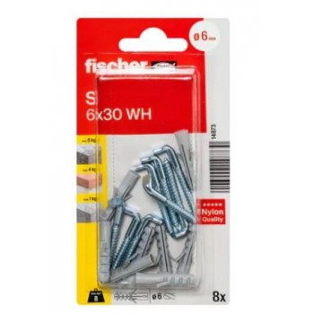 FISCHER - NYLON PLUG / CORNER - 8PCS - 14873 FISCHER - NYLON PLUG / CORNER - 8PCS - 14873