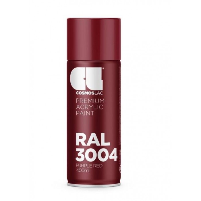 COSMOS LAC - ACRYLIC RAL 3004 - Νo.464 - 400ml - 144647 COSMOS LAC - ACRYLIC RAL 3004 - Νo.464 - 400ml - 144647