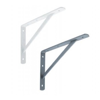 SAMSON - SHELF SUPPORT CORNER - 250X400 - WHITE - 580106.0005 SAMSON - SHELF SUPPORT CORNER - 250X400 - WHITE - 580106.0005