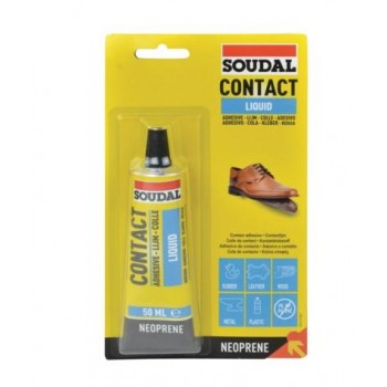 SOUDAL - CONTACT NEOPRENE ΒΕΝΖΙΝΟΚΟΛΛΑ - 50ML - 100033142 SOUDAL - CONTACT NEOPRENE ΒΕΝΖΙΝΟΚΟΛΛΑ - 50ML - 100033142