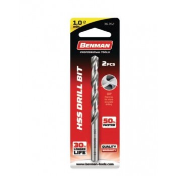 BENMAN - AIR DRILL WITH REMOVABLE HSS, DIN 338 - 4.25mm - 71694 BENMAN - AIR DRILL WITH REMOVABLE HSS, DIN 338 - 4.25mm - 71694