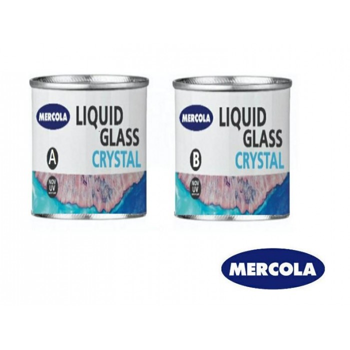 MERCOLA - LIQUID GLASS CRYSTAL UV RESISTANCE - ΡΗΤΙΝΗ ΥΓΡΟΥ ΓΥΑΛΙΟΥ 2 ΣΥΣΤΑΤΙΚΩΝ - 300GR - 018889 MERCOLA - LIQUID GLASS CRYSTAL UV RESISTANCE - ΡΗΤΙΝΗ ΥΓΡΟΥ ΓΥΑΛΙΟΥ 2 ΣΥΣΤΑΤΙΚΩΝ - 300GR - 018889