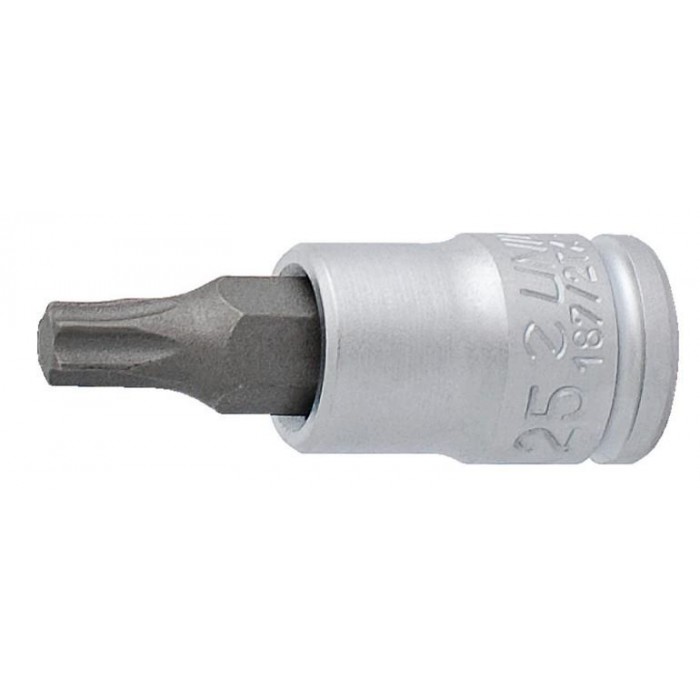 UNIOR - WALNUT FOR TORX SCREWS (TX) - 187T-1/4" T40 - 607910 UNIOR - WALNUT FOR TORX SCREWS (TX) - 187T-1/4" T40 - 607910