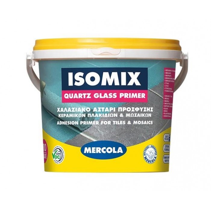 MERCOLA - ISOMIX QUARTZ GLASS PRIMER ΓΑΛΑΖΙΟ - 15KG - 7292 MERCOLA - ISOMIX QUARTZ GLASS PRIMER ΓΑΛΑΖΙΟ - 15KG - 7292
