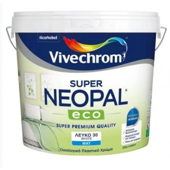 VIVECHROM - SUPER NEOPAL ECOSUPER PREMIUM QUALITY - ECOLOGICAL PLASTIC PAINT - 750ML - WHITE - 133475 VIVECHROM - SUPER NEOPAL ECOSUPER PREMIUM QUALITY - ECOLOGICAL PLASTIC PAINT - 750ML - WHITE - 133475