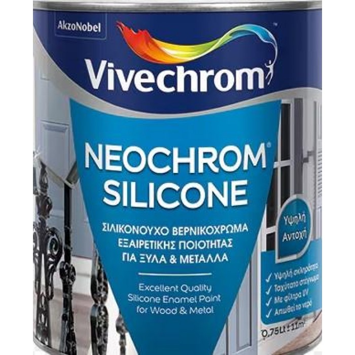 VIVECHROM - NEOCHROM SILICONE GLOSS - 2.5L - BLACK - 213122 VIVECHROM - NEOCHROM SILICONE GLOSS - 2.5L - BLACK - 213122