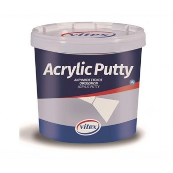 VITEX - ACRYLIC PUTTY - ΣΤΟΚΟΣ ΑΚΡΥΛΙΚΟΣ - 800GR - ΛΕΥΚΟΣ - 811125 VITEX - ACRYLIC PUTTY - ΣΤΟΚΟΣ ΑΚΡΥΛΙΚΟΣ - 800GR - ΛΕΥΚΟΣ - 811125