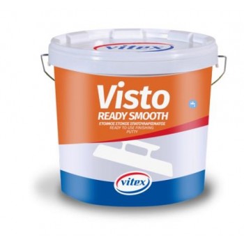 VISTO READY SMOOTH - ΕΤΟΙΜΟΣ ΣΤΟΚΟΣ ΣΠΑΤΟΥΛΑΡΙΣΜΑΤΟΣ ΓΙΑ ΛΕΙΕΣ ΕΠΙΦΑΝΕΙΕΣ - 5KG - 000080 VISTO READY SMOOTH - ΕΤΟΙΜΟΣ ΣΤΟΚΟΣ ΣΠΑΤΟΥΛΑΡΙΣΜΑΤΟΣ ΓΙΑ ΛΕΙΕΣ ΕΠΙΦΑΝΕΙΕΣ - 5KG - 000080