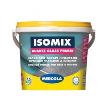 MERCOLA - ISOMIX QUARTZ GLASS PRIMER - ΓΑΛΑΖΙΟ - 4kg - 7291 MERCOLA - ISOMIX QUARTZ GLASS PRIMER - ΓΑΛΑΖΙΟ - 4kg - 7291