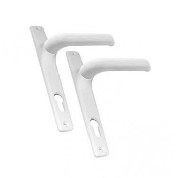 DOMUS - KNOB WITH WHITE PLATE - 6145L DOMUS - KNOB WITH WHITE PLATE - 6145L