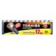 TOSHIBA - ΜΠΑΤΑΡΙΕΣ ΑΛΚΑΛΙΚΕΣ ΑΑ - 12ΤΜΧ - LR6GCP MP-12 TOSHIBA - ΜΠΑΤΑΡΙΕΣ ΑΛΚΑΛΙΚΕΣ ΑΑ - 12ΤΜΧ - LR6GCP MP-12