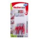 FISCHER - DUOPOWER 6Χ50 ΝΑΙΛΟΝ ΒΥΣΜΑ - 8 ΤΕΜΑΧΙΑ - 537650 FISCHER - DUOPOWER 6Χ50 ΝΑΙΛΟΝ ΒΥΣΜΑ - 8 ΤΕΜΑΧΙΑ - 537650
