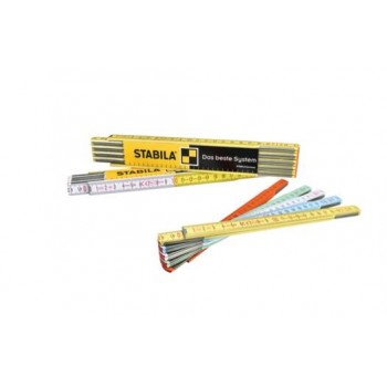 MEASURE - STABILA WOODEN 2m MULTICOLOR - 12431