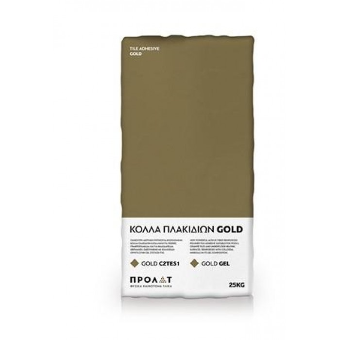 PROLAT GOLD - TILE ADHESIVE - 25kg - C2TES1 PROLAT GOLD - TILE ADHESIVE - 25kg - C2TES1