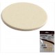 ROUND HOLE PLUG SELF-ADHESIVE ITALIAN CREAM - Φ13X2.5mm - 20 PIECES - 35483