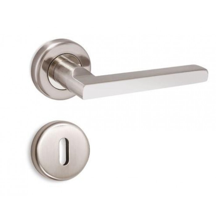 CONSET - ROSE HANDLE IN MAT-NICKEL - C1275-ROR-S05S04 CONSET - ROSE HANDLE IN MAT-NICKEL - C1275-ROR-S05S04