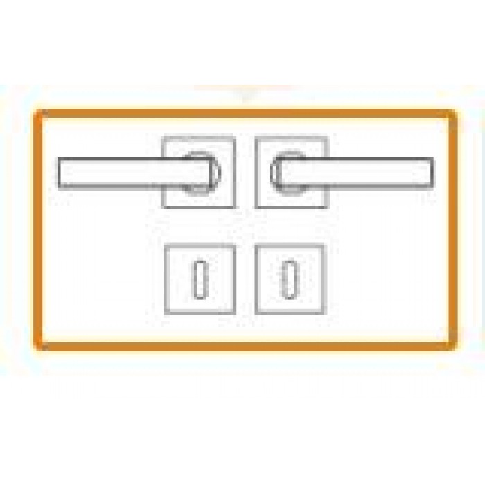CONSET - ROSE HANDLE IN MAT-NICKEL - C1275-ROR-S05S04 CONSET - ROSE HANDLE IN MAT-NICKEL - C1275-ROR-S05S04