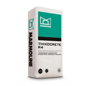 MARMOLINE -THIXOCRETE R4 - FIBER REINFORCED THIXOTROPIC CEMENT MORTAR - 5kg - 0021258 MARMOLINE -THIXOCRETE R4 - FIBER REINFORCED THIXOTROPIC CEMENT MORTAR - 5kg - 0021258