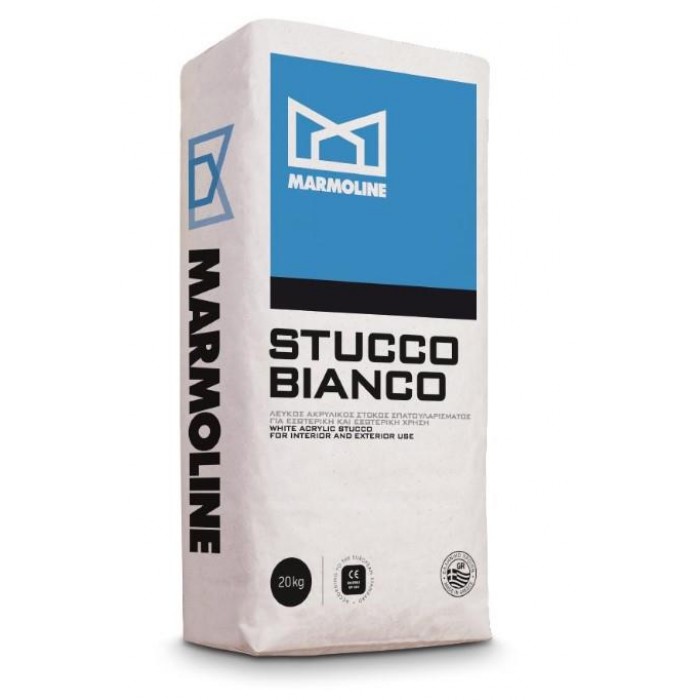 MARMOLINE - STUCCO BIANCO - FINE GRAIN RESIN STUCCO - 5kg - 0012753 MARMOLINE - STUCCO BIANCO - FINE GRAIN RESIN STUCCO - 5kg - 0012753