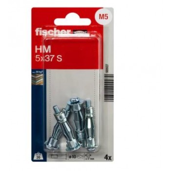 FISCHER - ΑΓΚΥΡΙΟ ΓΥΨΟΣΑΝΙΔΑΣ - 5Χ37 - 4ΤΕΜΑΧΙΑ -  90927 FISCHER - ΑΓΚΥΡΙΟ ΓΥΨΟΣΑΝΙΔΑΣ - 5Χ37 - 4ΤΕΜΑΧΙΑ -  90927