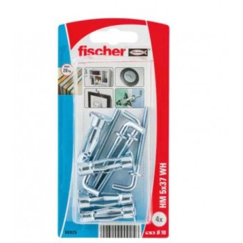 FISCHER - HM 5X37 H PLASTERBOARD METAL BRACKET WITH CORNER IN BLISTER - 90925 FISCHER - HM 5X37 H PLASTERBOARD METAL BRACKET WITH CORNER IN BLISTER - 90925