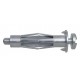FISCHER - HM 6X37 S PLASTERBOARD METAL BRACKET WITH SCREW IN BLISTER - 90931