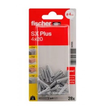 FISCHER - SX PLUS 4X20 KP K ΒΥΣΜΑ BLISTER - 28TEMΑΧΙΑ - 567815 FISCHER - SX PLUS 4X20 KP K ΒΥΣΜΑ BLISTER - 28TEMΑΧΙΑ - 567815