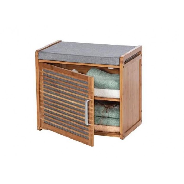 WENKO - BAHARI ΠΑΠΟΥΤΣΟΘΗΚΗ ΜΕ ΚΑΘΙΣΜΑ - 50Χ33Χ45cm - 622181121 WENKO - BAHARI ΠΑΠΟΥΤΣΟΘΗΚΗ ΜΕ ΚΑΘΙΣΜΑ - 50Χ33Χ45cm - 622181121