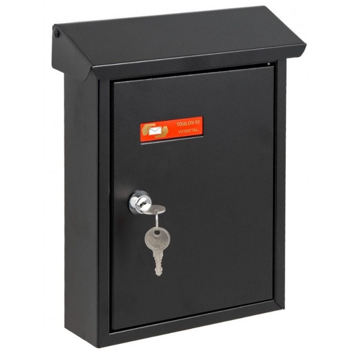 VIOMETAL - OUTDOOR MAILBOX - BLACK - 095-97 VIOMETAL - OUTDOOR MAILBOX - BLACK - 095-97