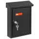 VIOMETAL - OUTDOOR MAILBOX - BLACK - 095-97 VIOMETAL - OUTDOOR MAILBOX - BLACK - 095-97