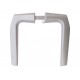 MARTIN - ALUMINUM KNOB WITHOUT ROSE WHITE - 47926 MARTIN - ALUMINUM KNOB WITHOUT ROSE WHITE - 47926