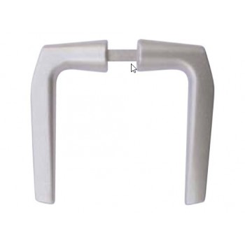 MARTIN - ALUMINUM KNOB WITHOUT ROSE WHITE - 47926 MARTIN - ALUMINUM KNOB WITHOUT ROSE WHITE - 47926