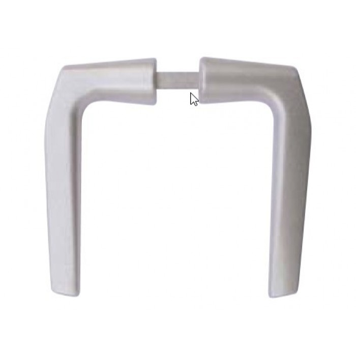 MARTIN - ALUMINUM KNOB WITHOUT ROSE WHITE - 47926 MARTIN - ALUMINUM KNOB WITHOUT ROSE WHITE - 47926