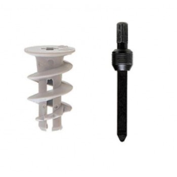 SCREW PLASTIC PLUG - 100 PIECES - 22301002 SCREW PLASTIC PLUG - 100 PIECES - 22301002