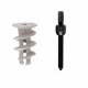 SCREW PLASTIC PLUG - 100 PIECES - 22301002 SCREW PLASTIC PLUG - 100 PIECES - 22301002