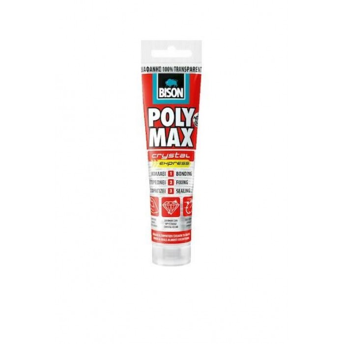 BISON - POLY MAX CRYSTAL EXPRESS TRANSPARENT - 115gr - 227757 BISON - POLY MAX CRYSTAL EXPRESS TRANSPARENT - 115gr - 227757