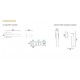 ZOGOMETAL ILAVIO - KNOB 2196/05 - MATT CHROME COATING - PAIR - 08.2196/04.13 ZOGOMETAL ILAVIO - KNOB 2196/05 - MATT CHROME COATING - PAIR - 08.2196/04.13